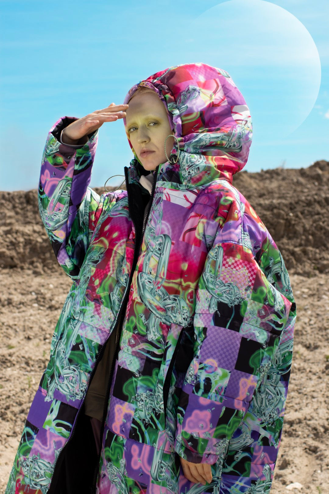 TWO PRINTS, ONE FUTURISTIC WORLD